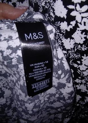 Вискозное платье миди m&amp;s &amp; ghost 9