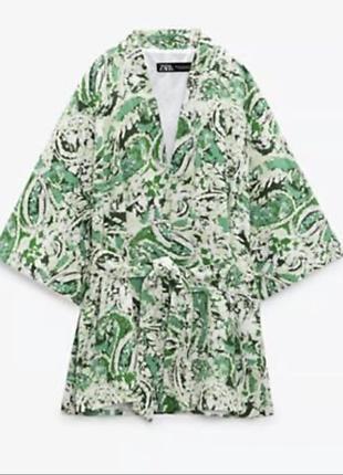 Льняне кімоно zara