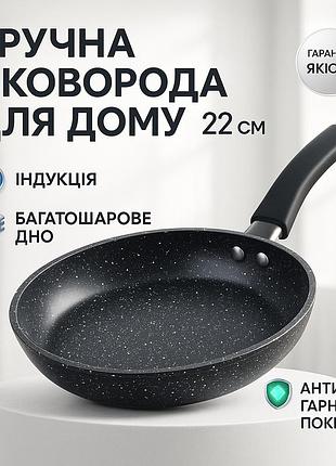 Идеальная сковорода, литая сковорода с антипригарным покрытием на долго px-39