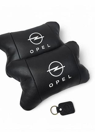 Подушка под шею для автокресла opel опель, подушки для шеи на подголовник, подушка с логотипом бренда ly-20