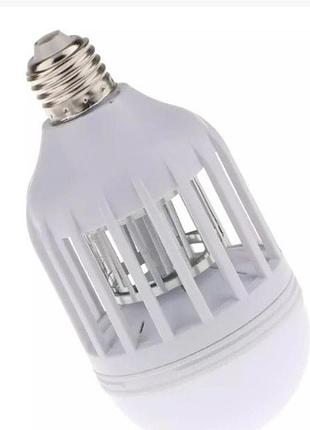 Світлодіодна лампа для комах zapp light, електрична пастка для комах, протимоскітна лампа від комарів ec-28