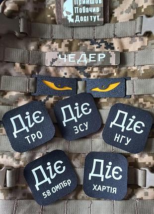 Тактичні шеврони (світлові) діє зсу...