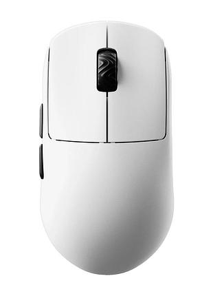 Беспроводная игровая мышка scyrox v8 / два режима подключения / 8к гц приемник / сенсор paw3950 / 30000 dpi / white / белый