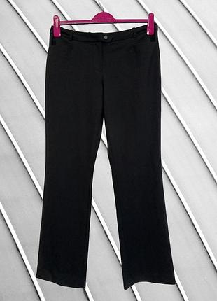 Жіночі брюки calvin klein розмір m l оригінал чорні класичні штани modern fit легка тканина кельвін кляйн середня посадка стан ідеал як нові m l