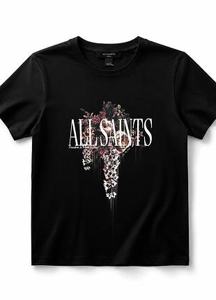 Женская футболка allsaints