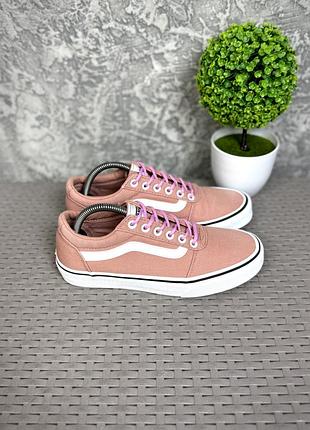 Vans кроссовки кеды 38 размер женские спортивные розовые