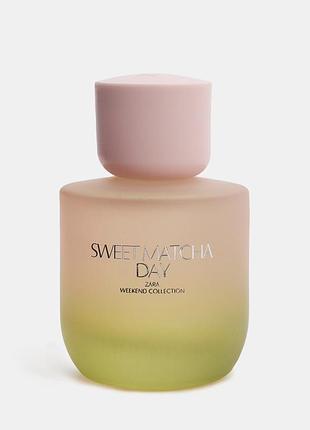 Туалетна вода для жінок zara sweet matcha day 90 ml оригінал зара розпаковане упакування