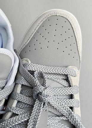 Кроссовки nike sb dunk • light grey • 6