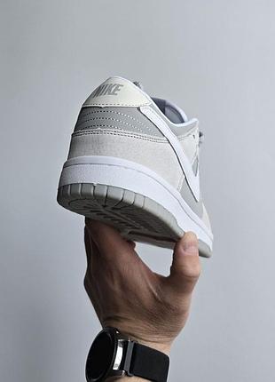 Кроссовки nike sb dunk • light grey • 8
