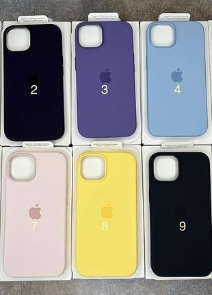 Чехол silicone case magsafe + animation full size iphone 14 pro / lilac / силиконовый чехол для айфон