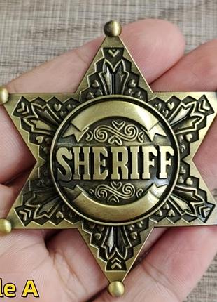 Значок sheriff (колір — бронзовий) арт. 08571