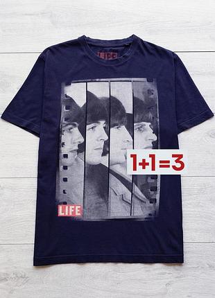 1+1=3 🎁 винтажная футболка журнала life magazine beatles 2000-2012