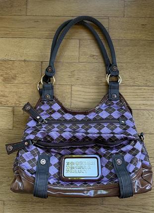 Рідкісна сумка gg & l george gina and lucy bag diamond punk pattern