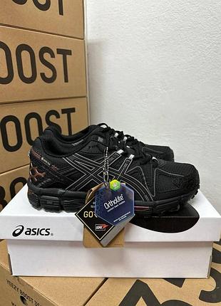 Asics gel-kahana 8 black orange gor-tex + термо