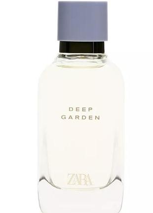 Парфумована вода для жінок zara deep garden 100 ml оригінал зара розпаковане упакування