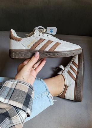Adidas spezial beige brown