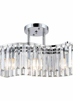 Люстра esllse rosynka 3xe27 l 450x295-chrome-230-ip20