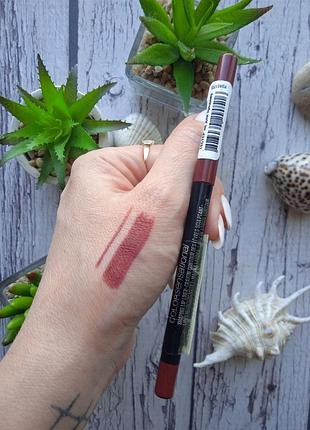 Карандаш для губ maybelline new york color sensational shaping lip liner тон 92 diwine wine