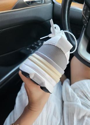 Nike v2k runtekk white grey pink
