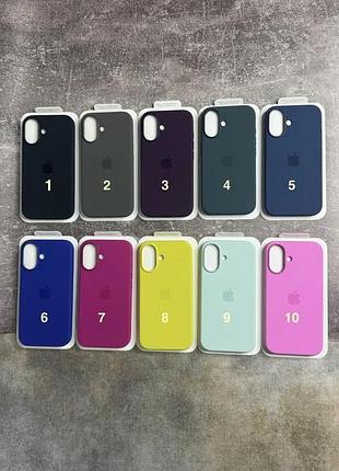 Чехол silicone case magsafe + animation full size iphone 16 с кнопкой / plum / силиконовый чехол для айфон