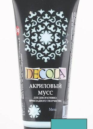 Фарба акріловамусс "професійна" 352483 м'ятна, 100мл, шт