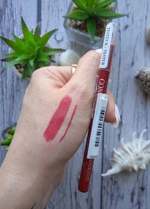 Олівець для губ bourjois contour levres edition тон 07 cherry boom