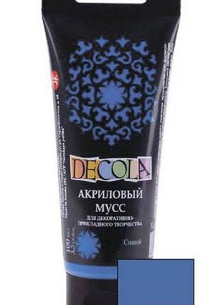 Фарба акріловамусс "професійна" 352489 синя, 100мл, шт