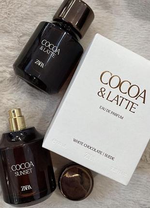 Парфумована вода від zara cocoa & latte 100 мл
