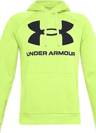 Кислотное теплое худи&nbsp; under armour