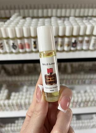 Масляный парфюм carolina herrera ch wild love woman для женщин 10 мл