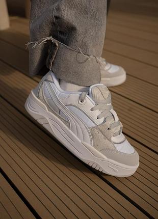 Puma 180 white grey