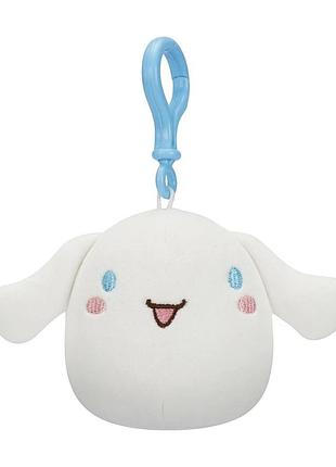 М'яка іграшка на кліпсі squishmallows серії "хелоу кітті" - сіннаморолл (9 cm)