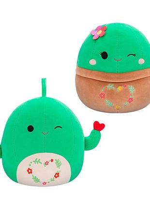 М'яка іграшка squishmallows – друзі кактуси (2 шт, 19 cm)