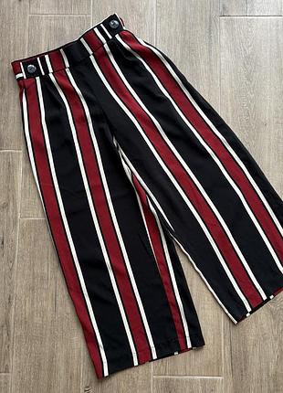 Укороченные брюки, кюлоты zara, размер м