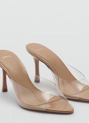 Босоніжки мюлі mng. mango.розмір  40