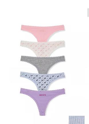 Набір трусиків victoria’s secret 5 штук
