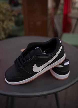 Nike sb dunk pro black white 5