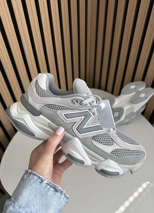 Мужские кроссовки new balance 9060 grey 49 беланс серого цвета