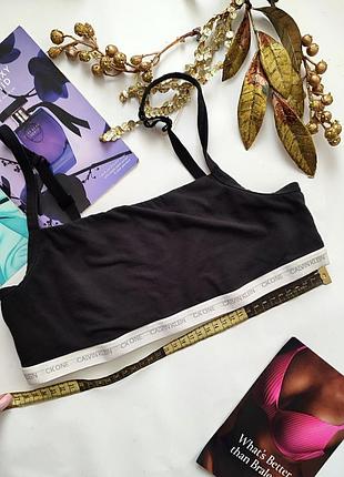 Бавовняний топ бюстральтер calvin klein m l 40 80b 80c 85a 85b