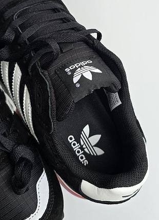 Кроссовки adidas zx 750 • black / white 3
