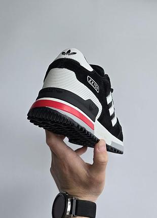 Кроссовки adidas zx 750 • black / white 7