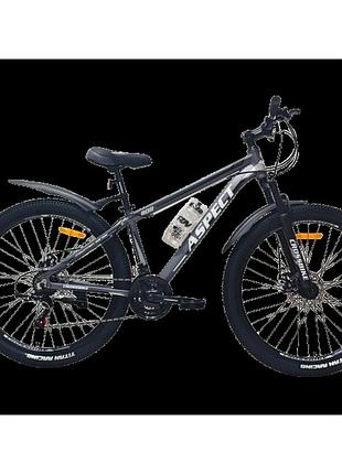 Crossbike велосипед crossbike aspect 27.5" 15" чорний-сірий