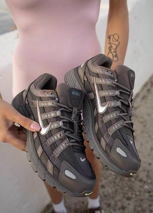 Nike p-6000 brown grey 3