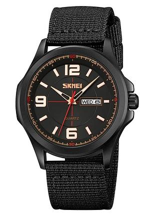Наручний годинник skmei 9315bkbk black-black