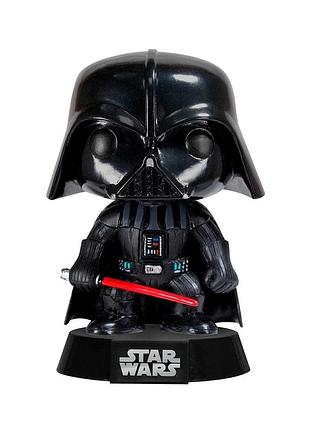Ігрова фігурка funko pop! серії "зоряні війни" - дарт вейдер (зі світловим мечем)