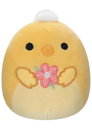 М'яка іграшка squishmallows - пташеня трістон (13 cm)
