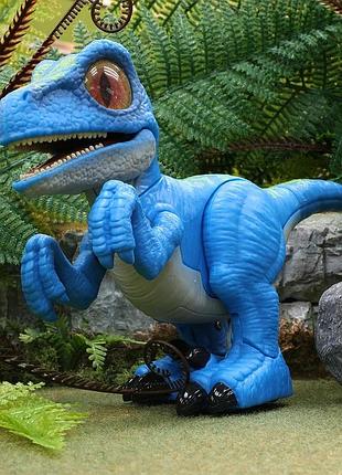 Інтерактивна іграшка dinos unleashed серії "walking & talking" - велоцираптор 2