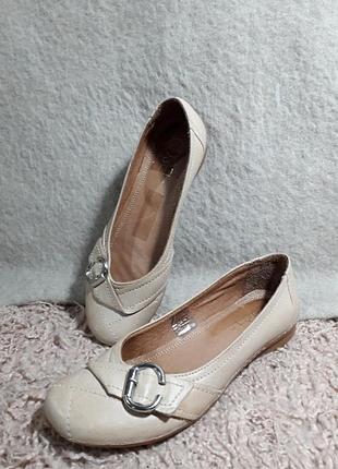 Кожаные балеточки b&amp;co, 37 размер