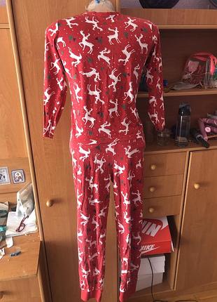 Пижама, комплект, 100% коттон, 9-10 р 140 см. primark