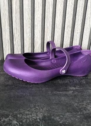 Crocs mary jane. размер w9